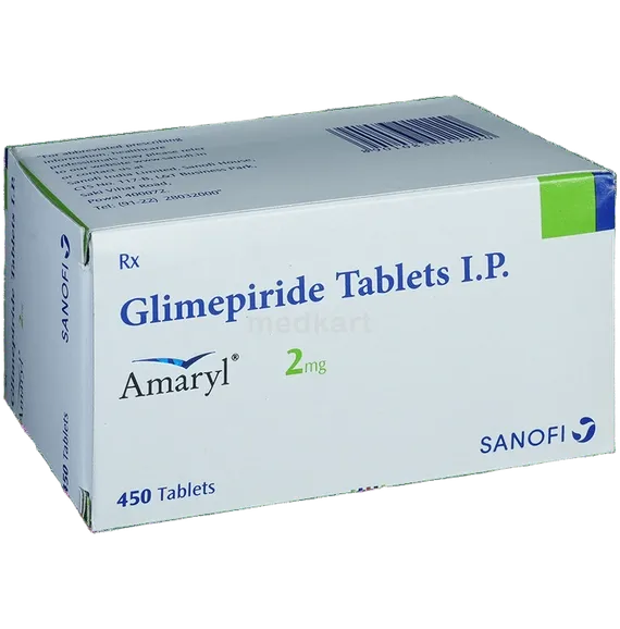 amaryl 2mg tablet 30's